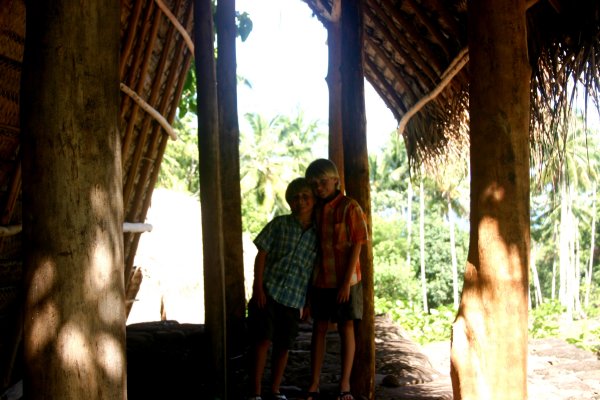 Brothers in their sunday best.